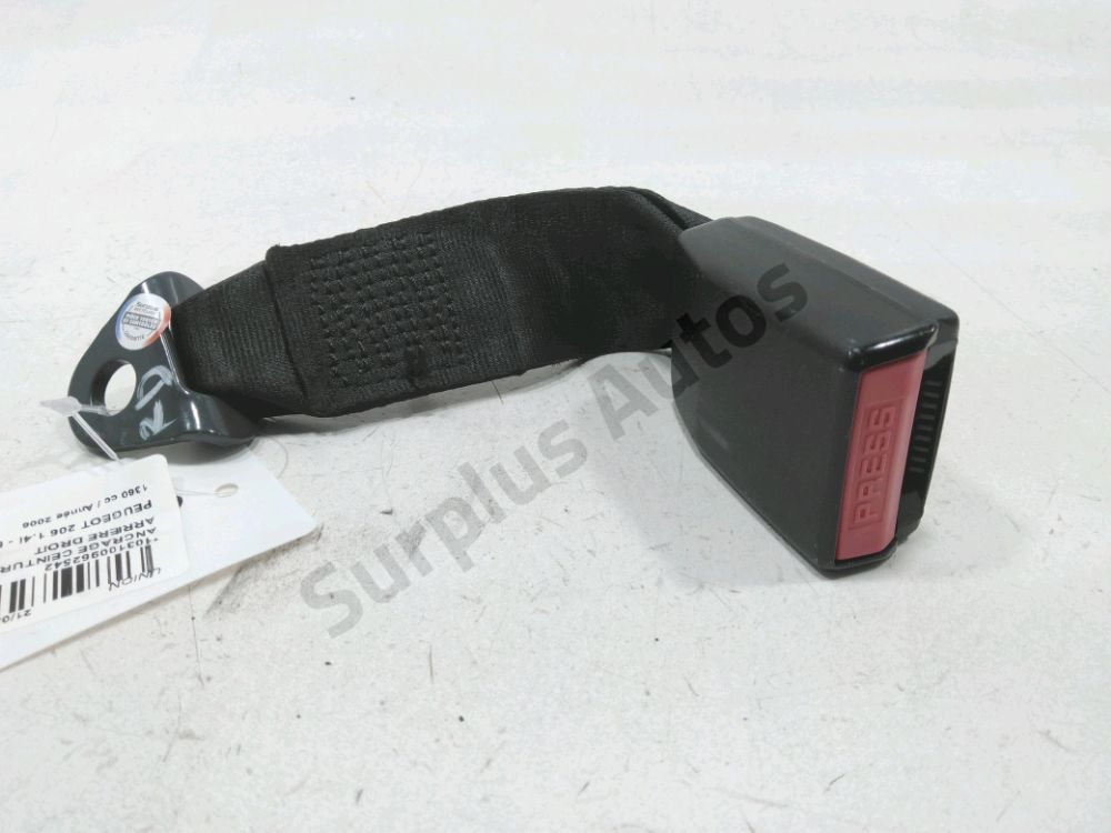 Ancrage ceinture arrière droit