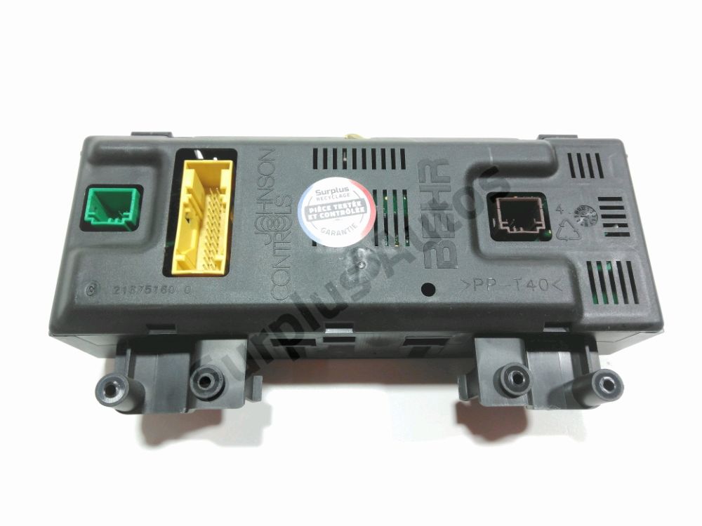 Commande de chauffage