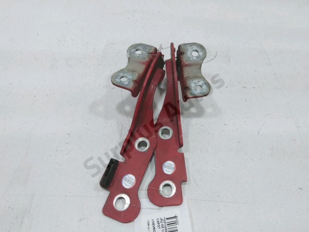 Jeu de charnières de capot