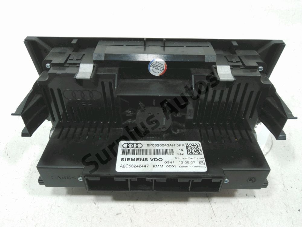 Commande de chauffage