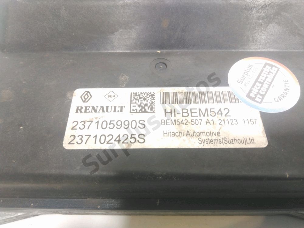 Calculateur moteur