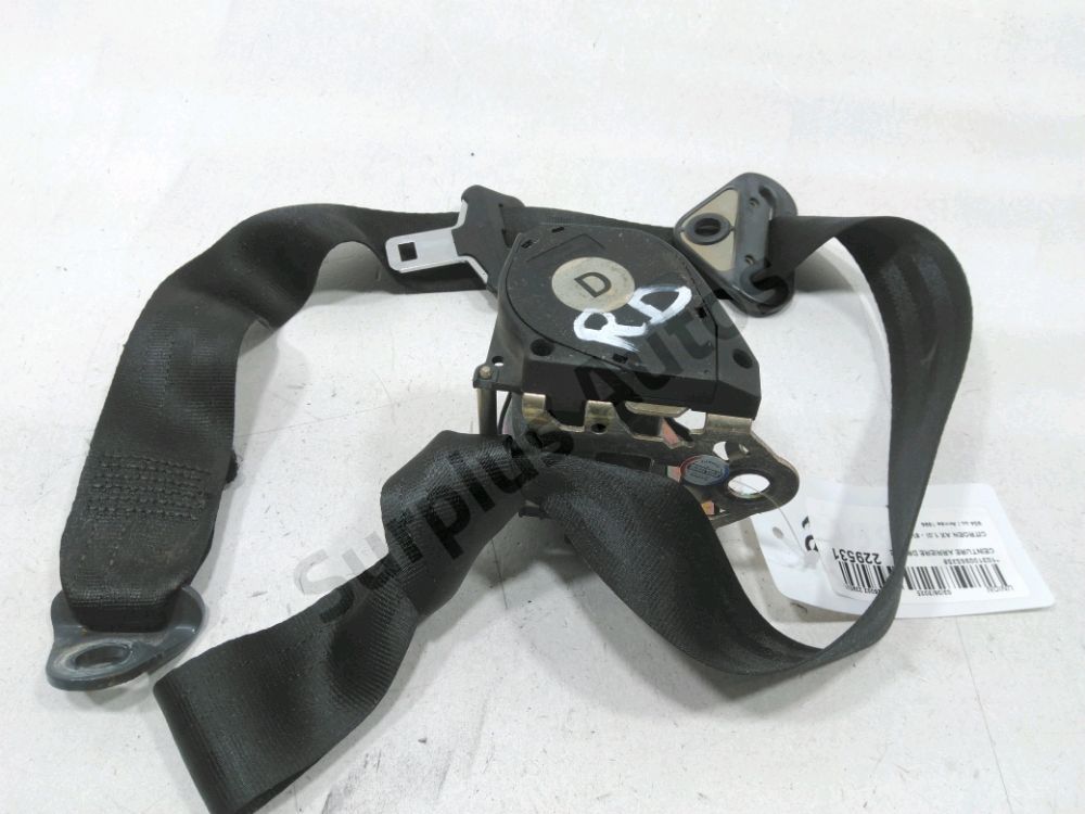 Ceinture arrière droite