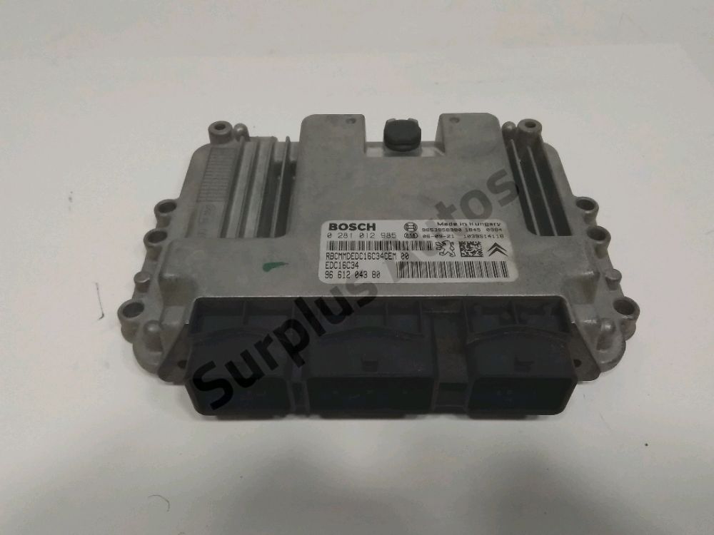 Calculateur moteur