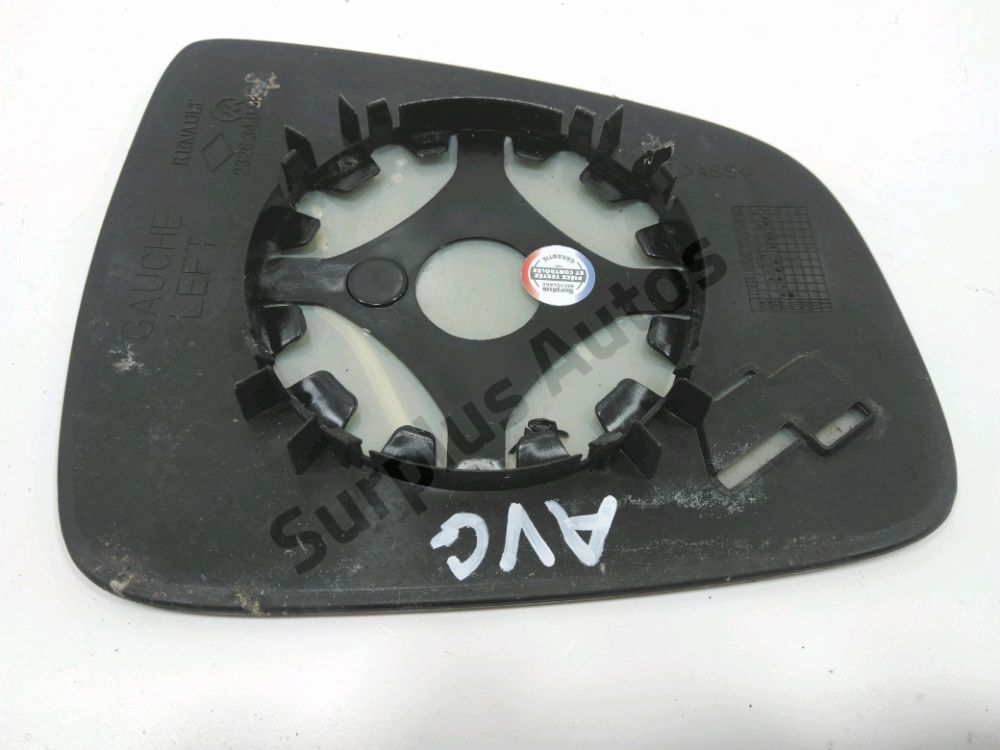 Glace de rétroviseur gauche