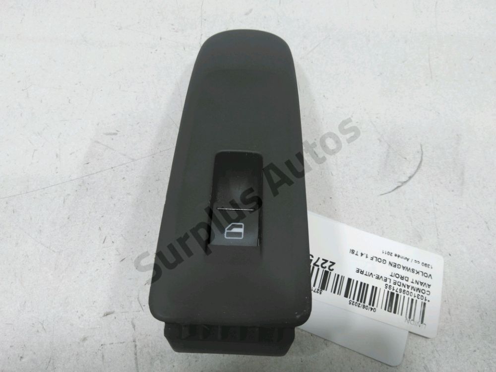 Commande lève-vitre avant droit