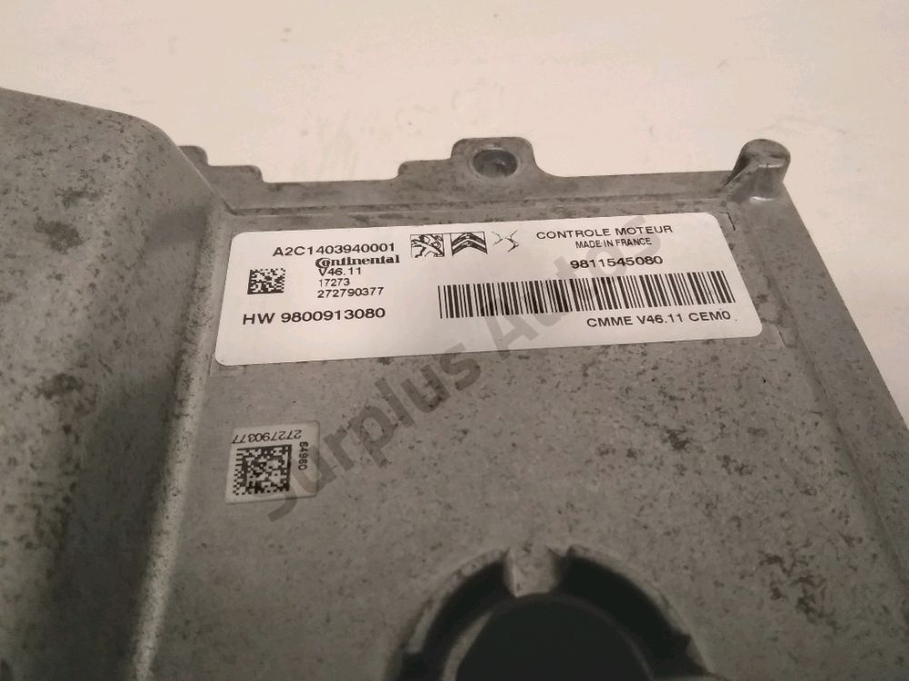 Calculateur moteur