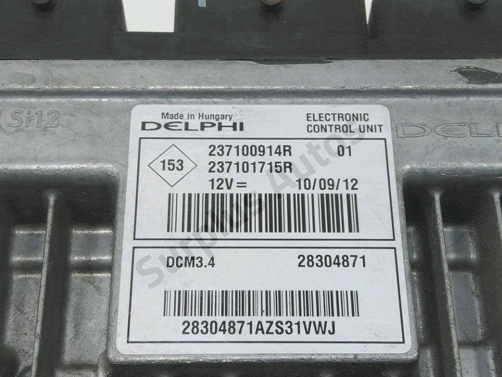 Calculateur moteur
