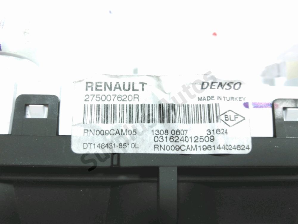 Commande de chauffage