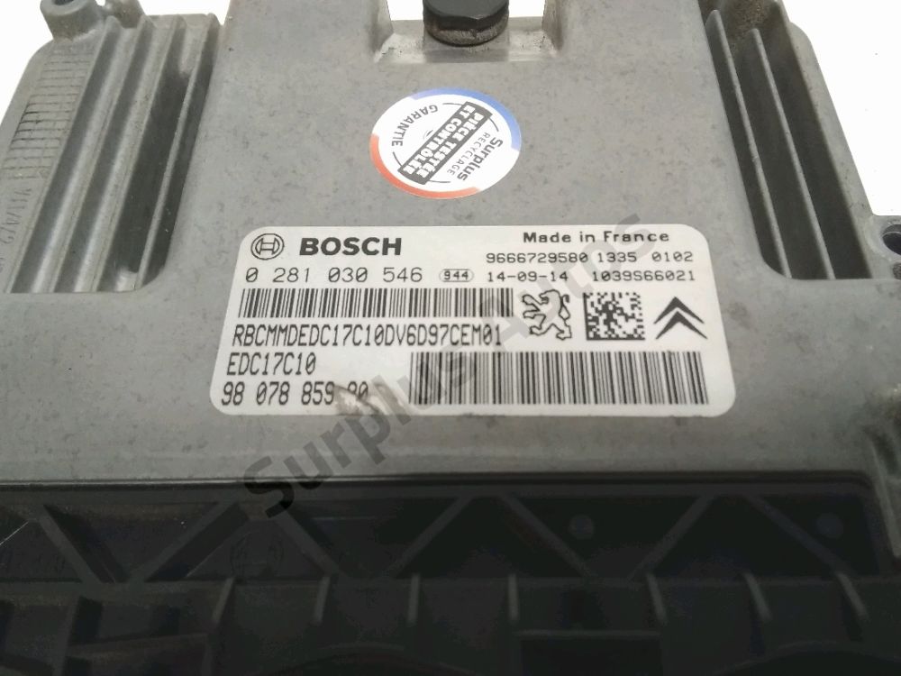 Calculateur moteur