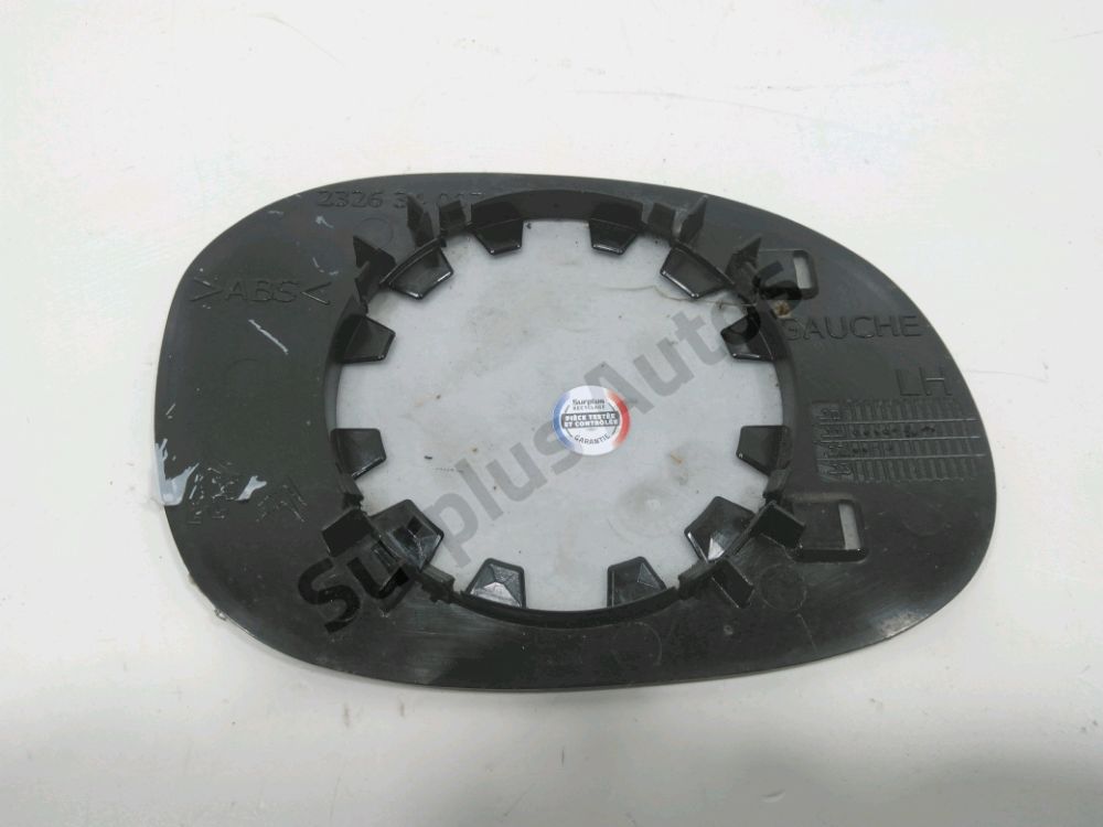 Glace de rétroviseur gauche