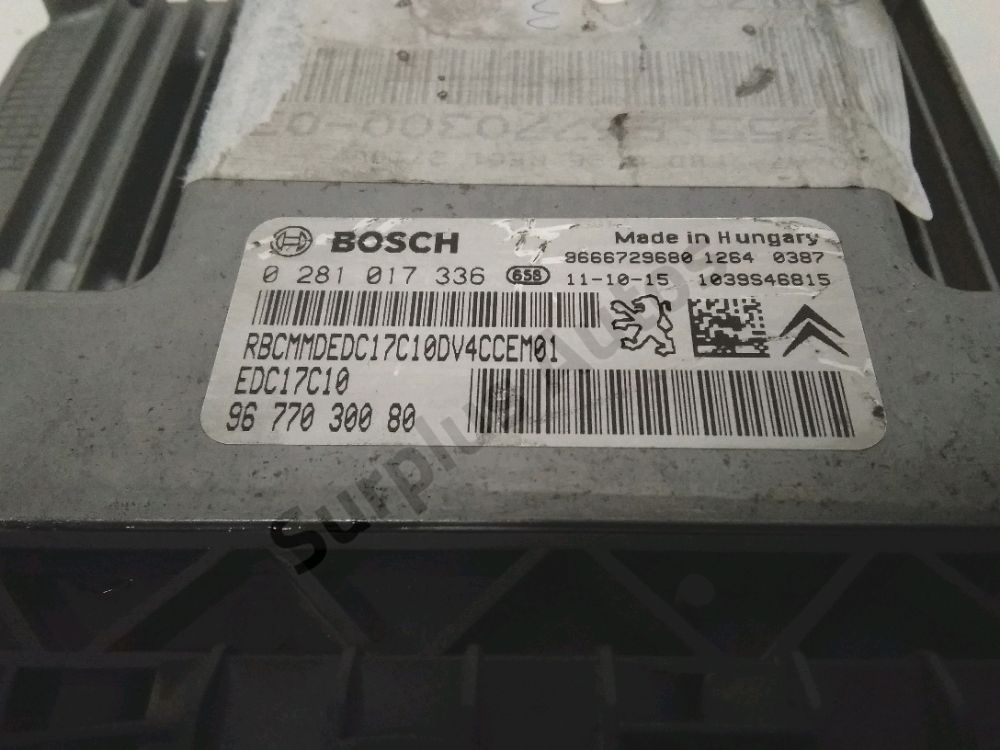 Calculateur moteur