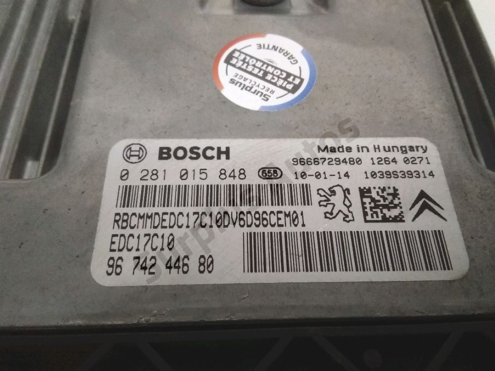 Calculateur moteur
