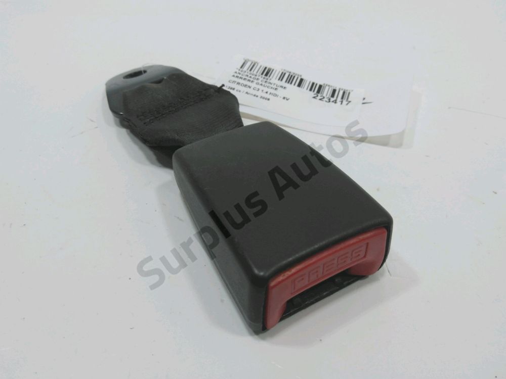 Ancrage ceinture arrière gauche