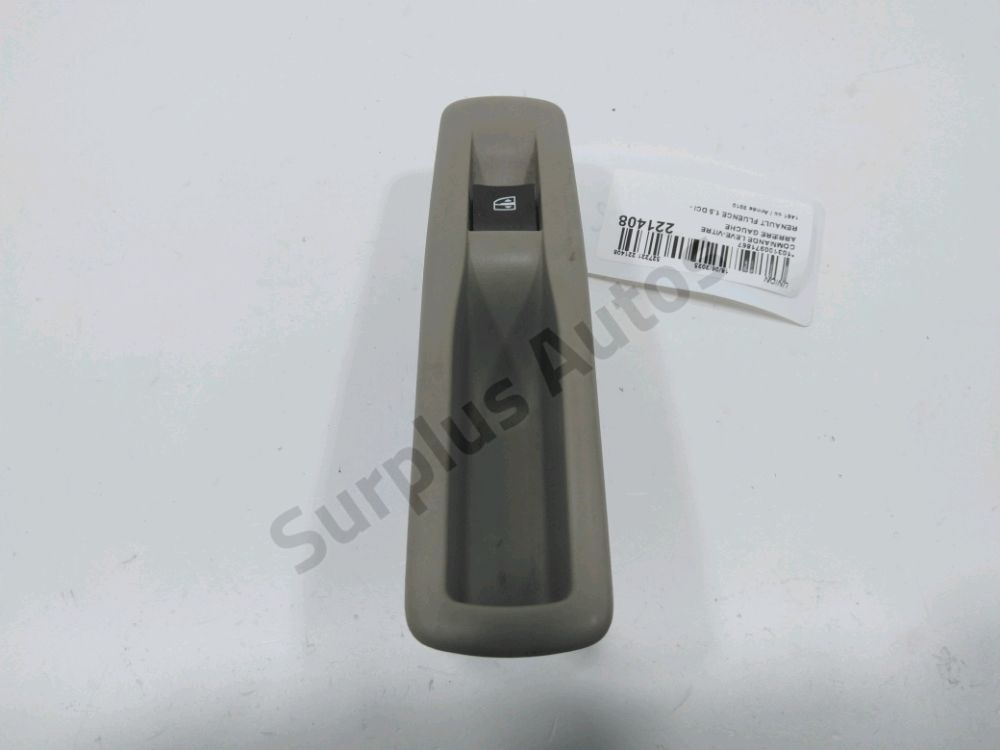 Commande lève-vitre arrière gauche