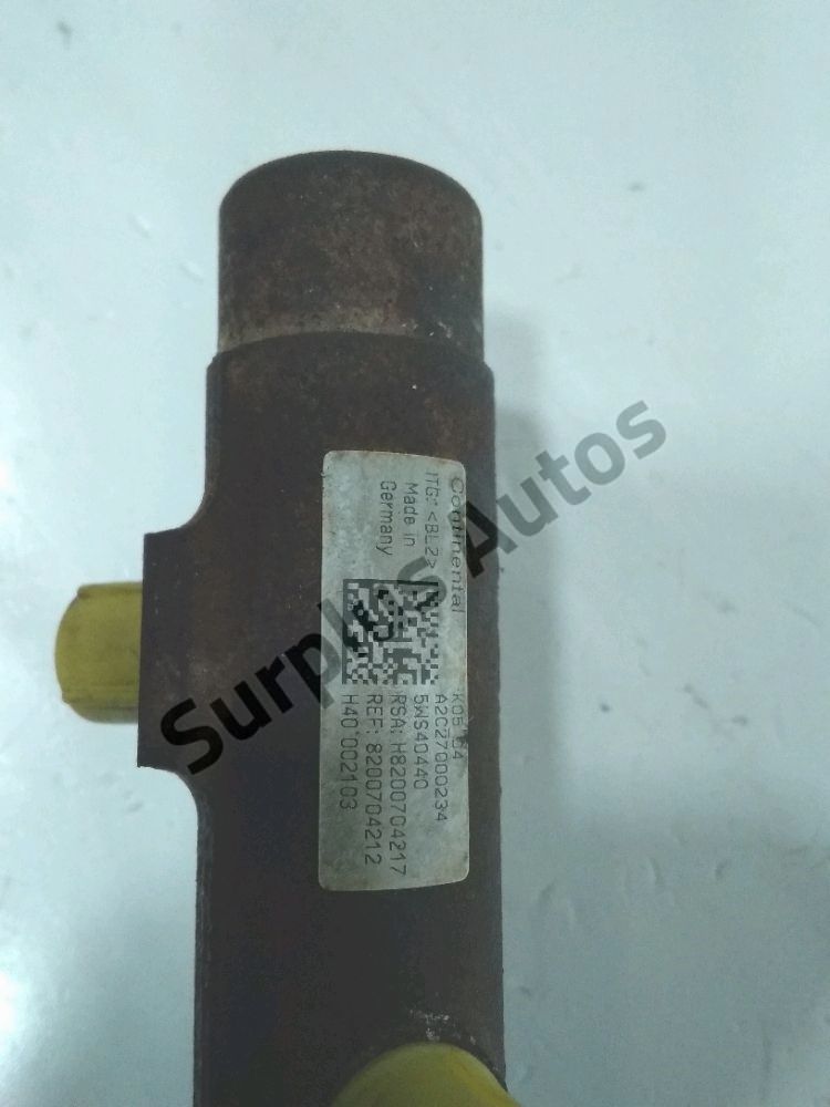 Rampe d'injection