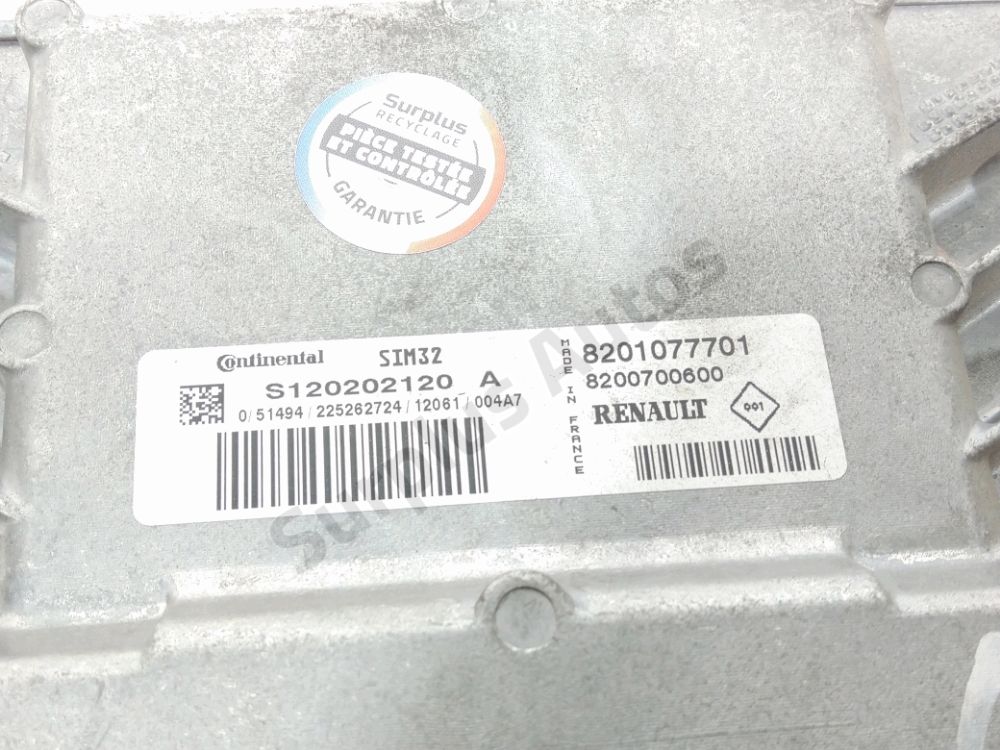 Calculateur moteur