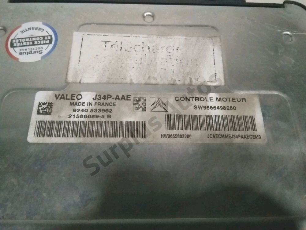 Calculateur moteur