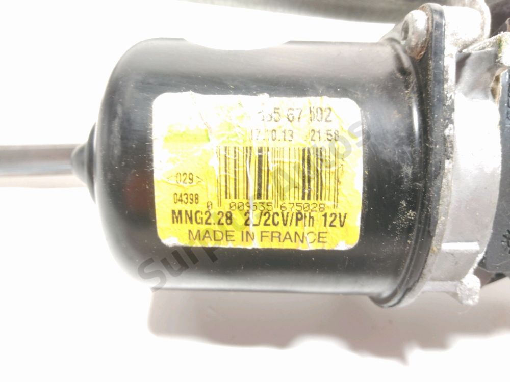 Mécanisme + moteur d'essuie glace avant