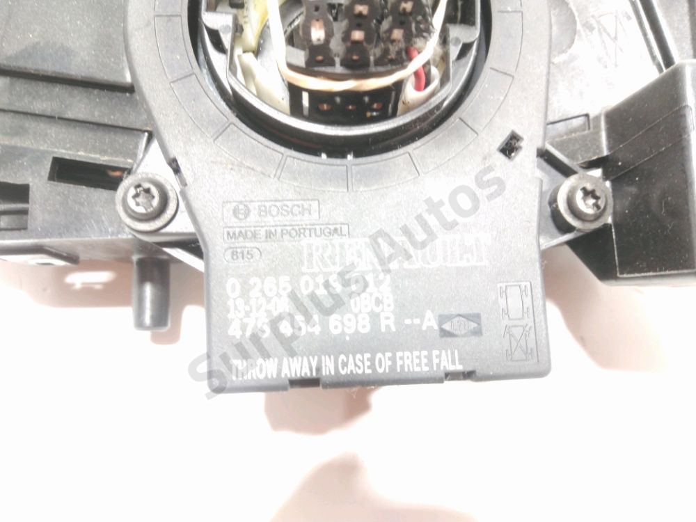 Commande sous-volant