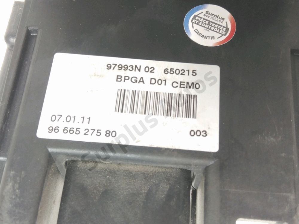 BPGA - Boitier Fusible Batterie