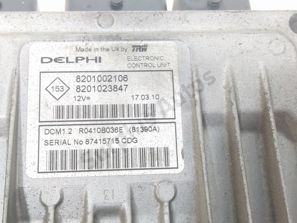 Calculateur moteur