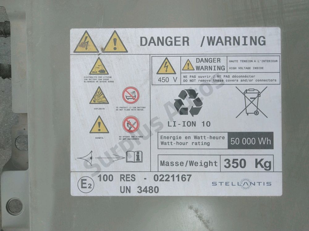 Batterie de traction