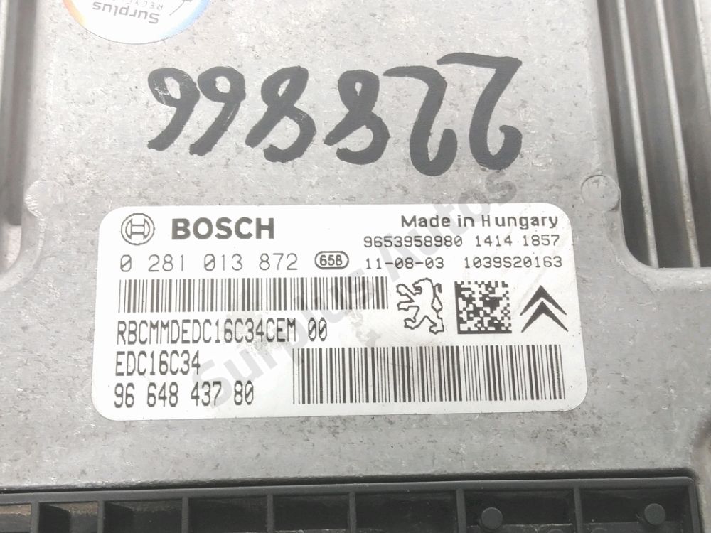 Calculateur moteur