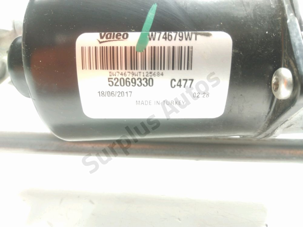 Mécanisme + moteur d'essuie glace avant