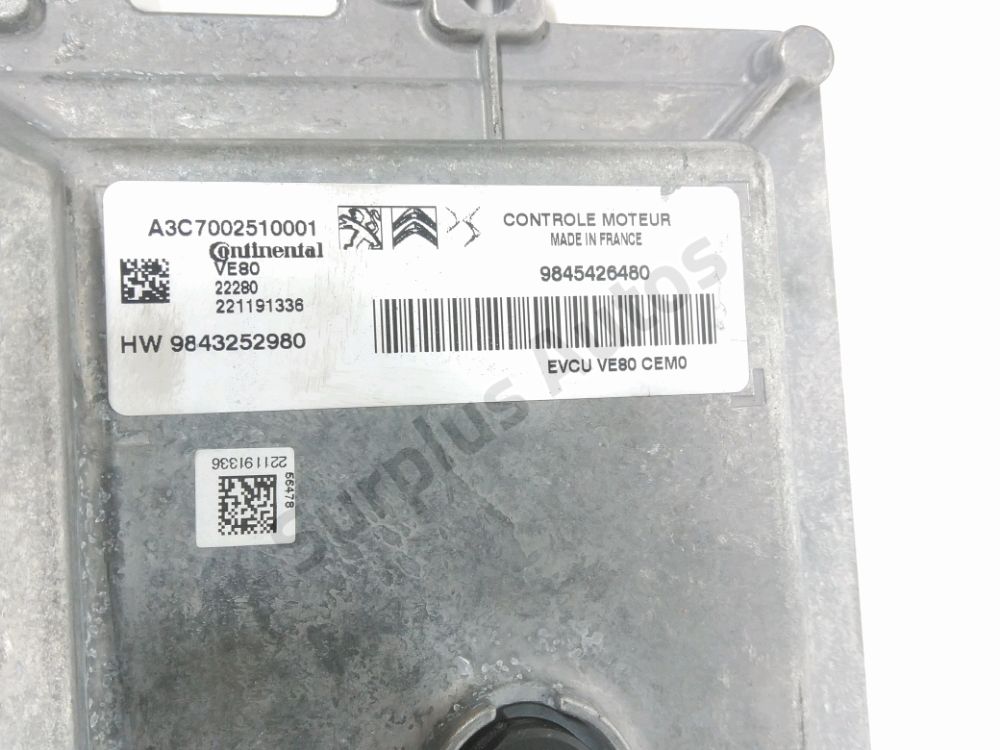 Calculateur moteur