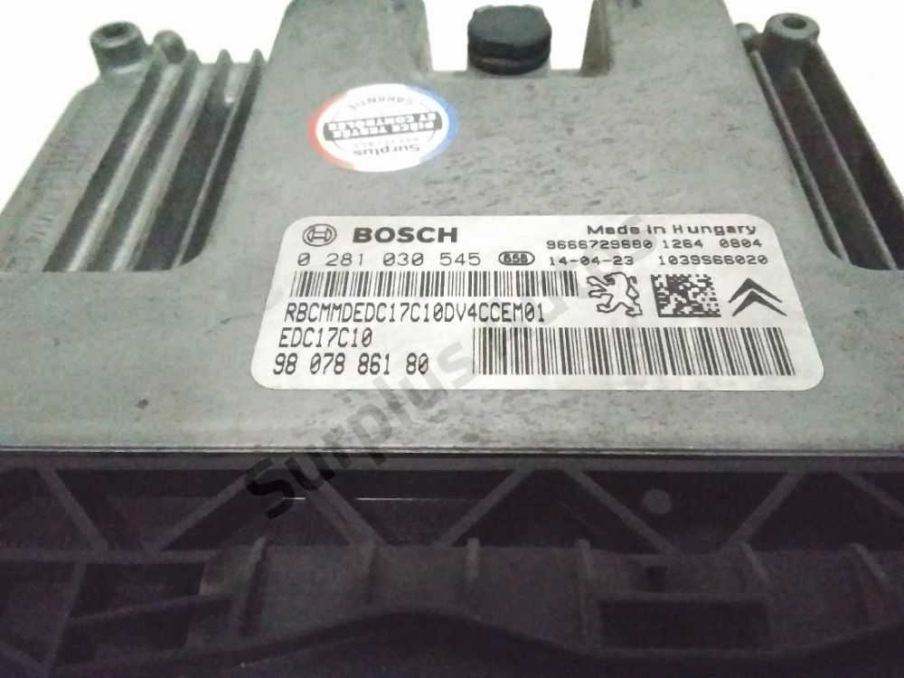 Calculateur moteur