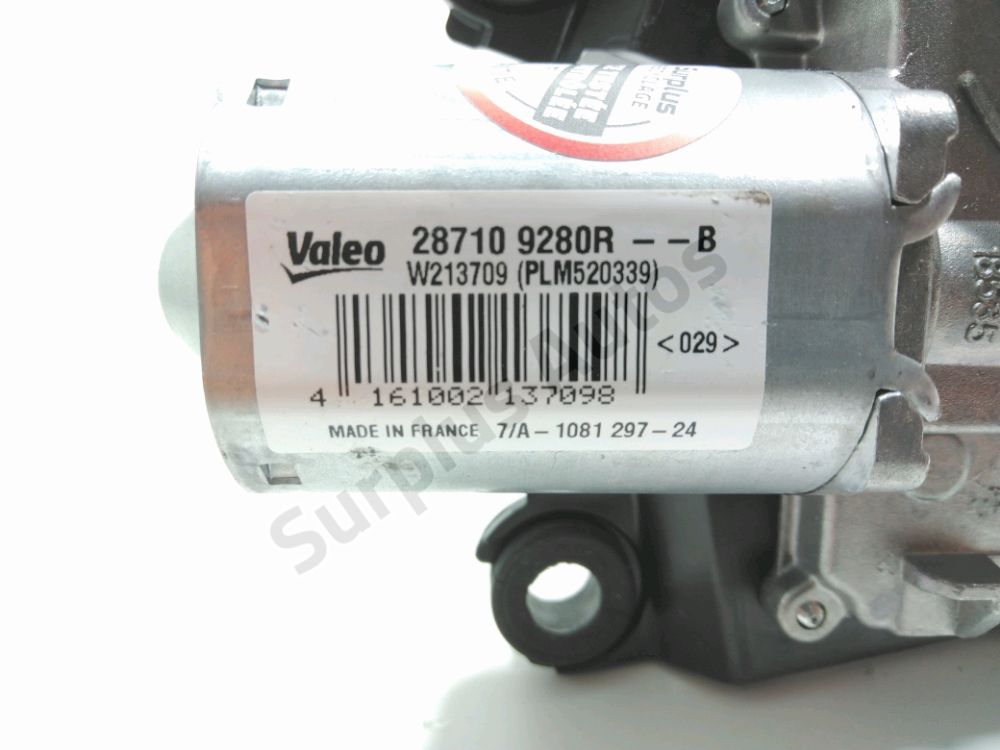 Moteur d'essuie glace arrière