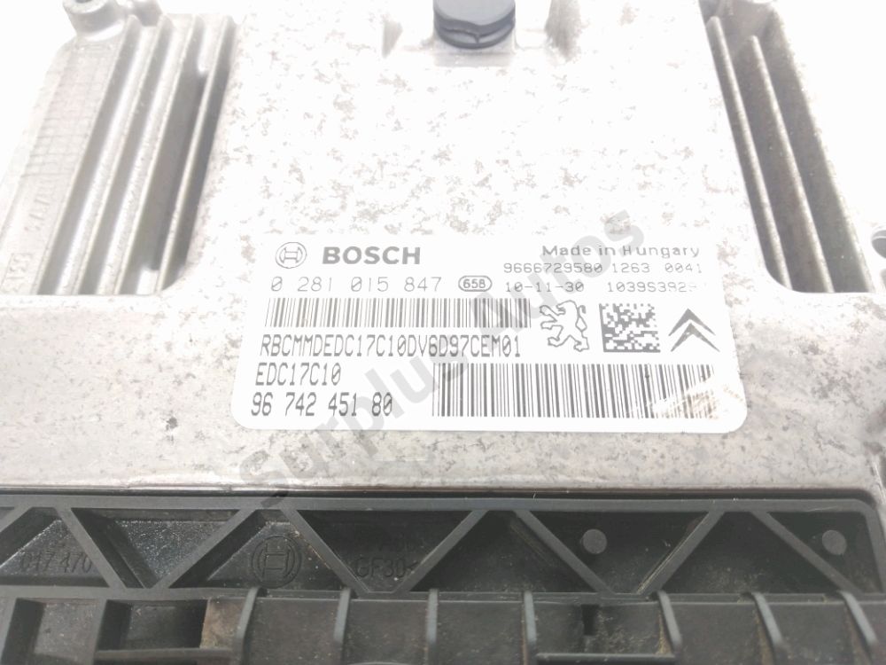 Calculateur moteur