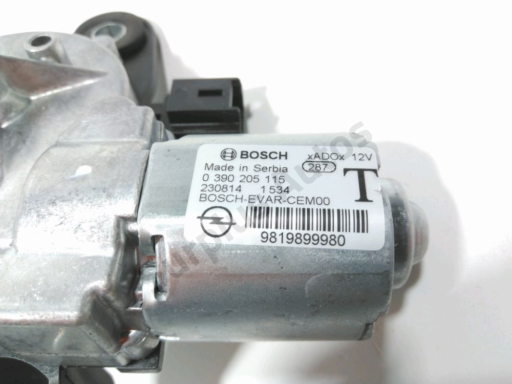 Moteur d'essuie glace arrière