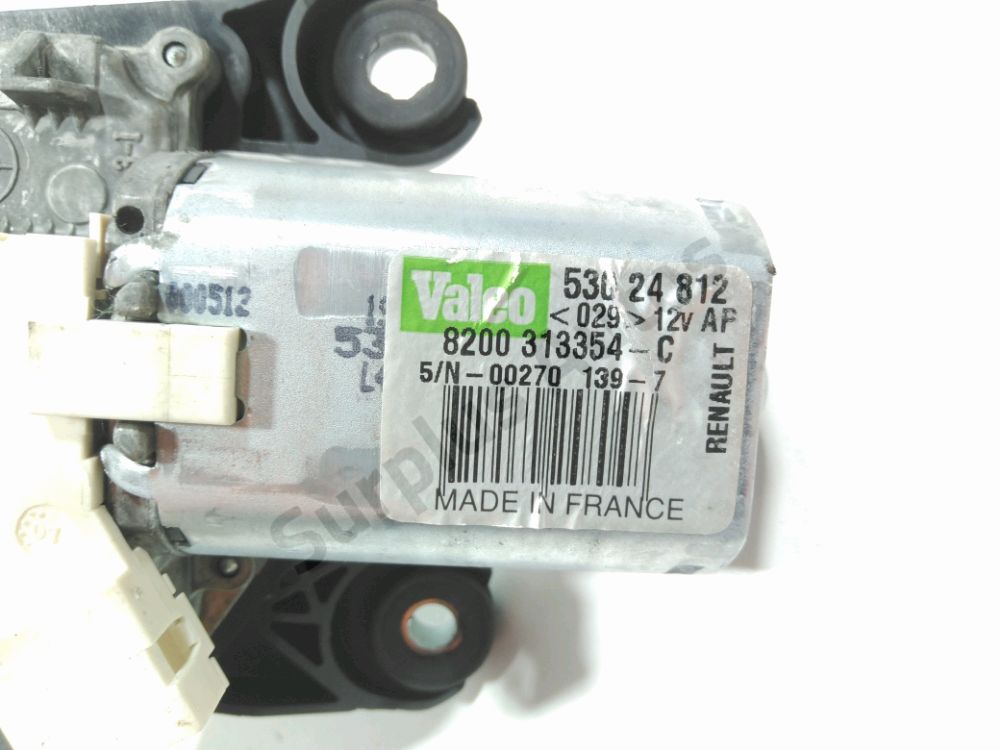 Moteur d'essuie glace arrière