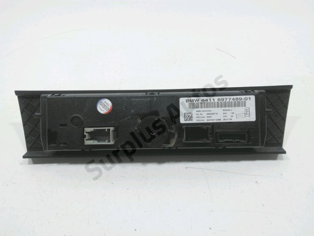 Commande de chauffage