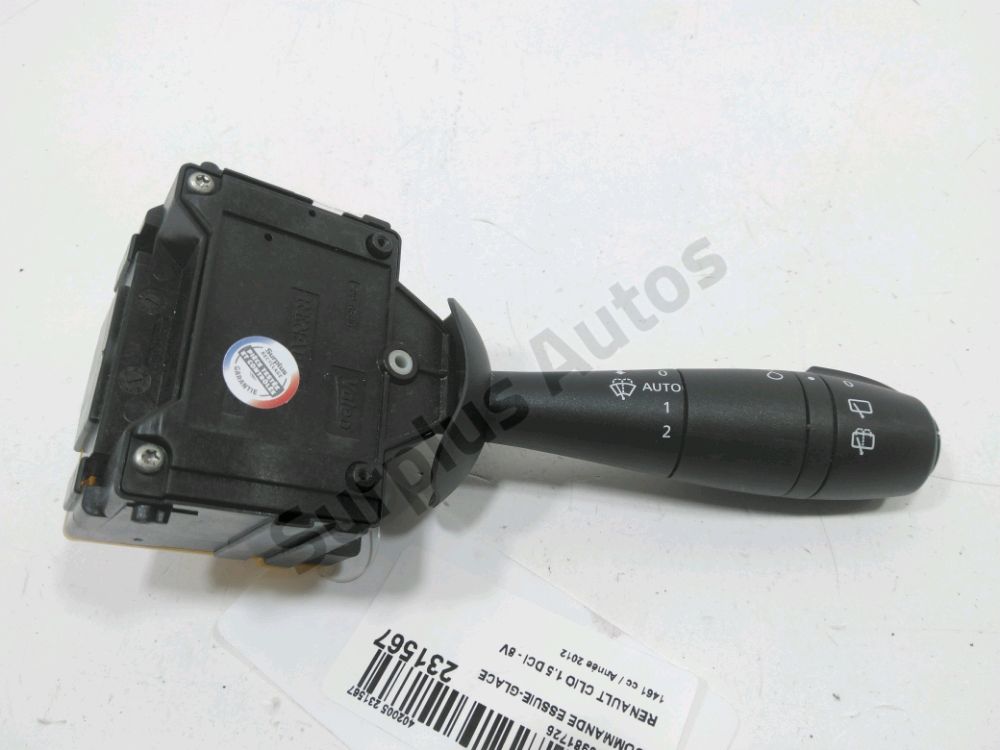 Commande essuie-glace