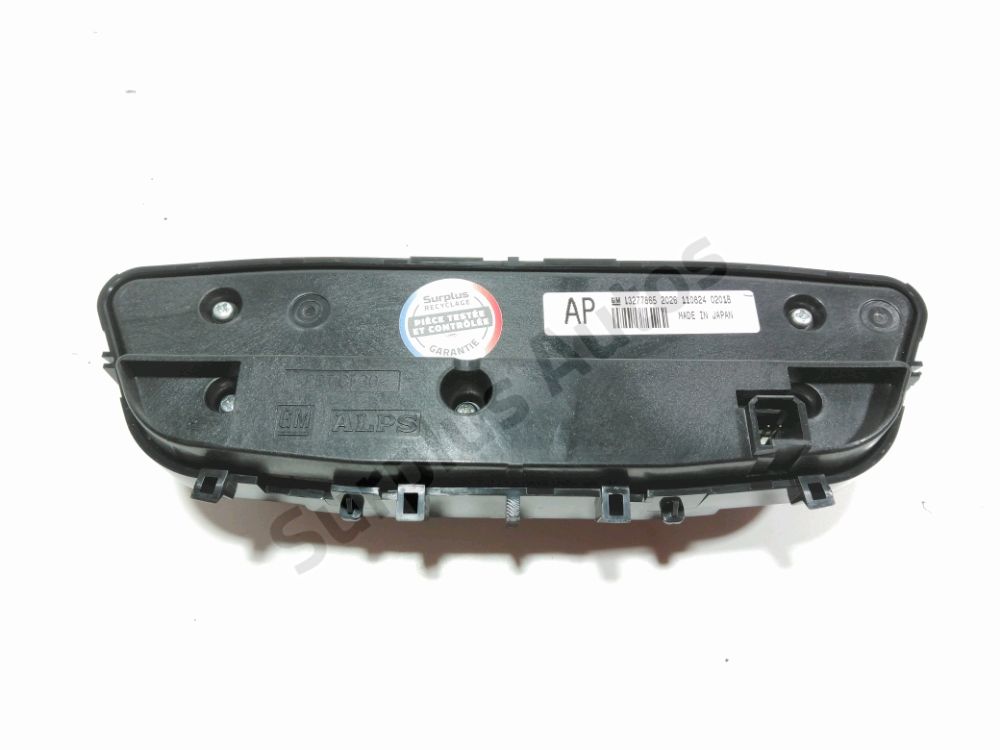 Commande de chauffage