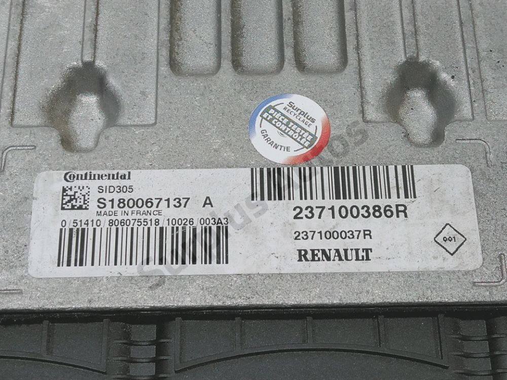 Calculateur moteur