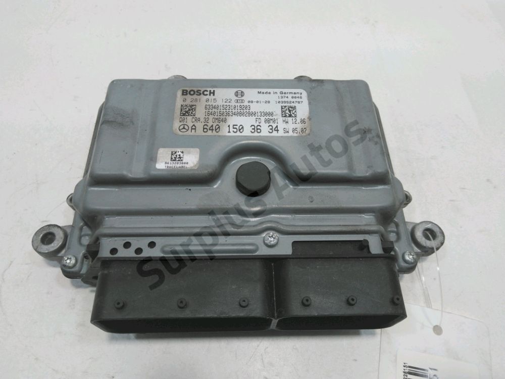 Calculateur moteur