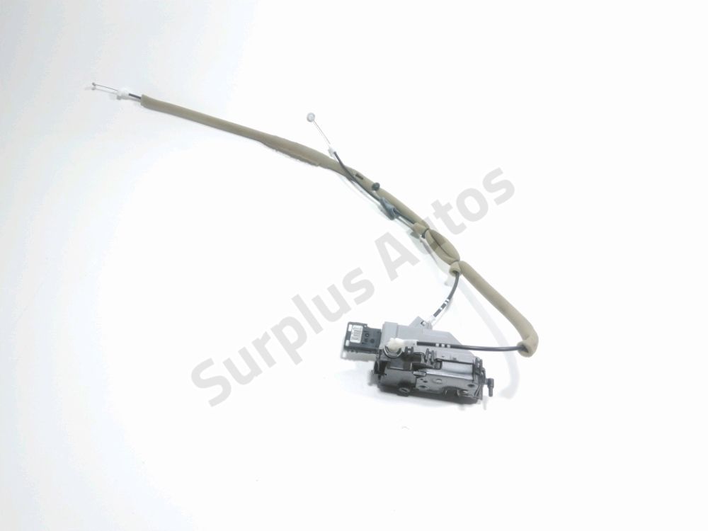 Serrure de porte coulissante gauche