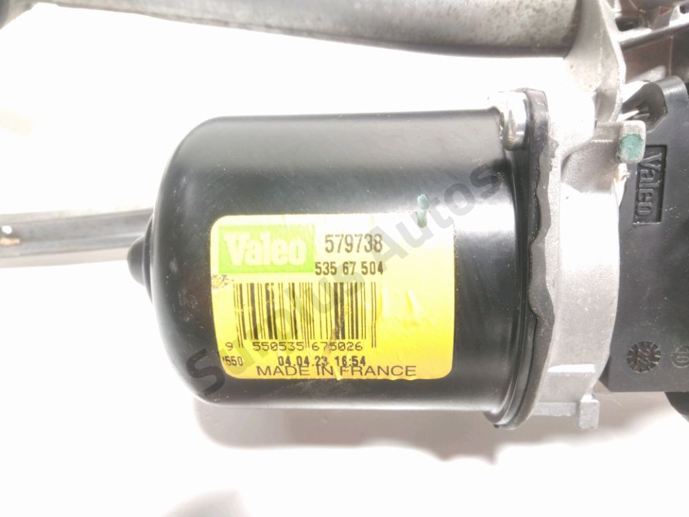 Mécanisme + moteur d'essuie glace avant