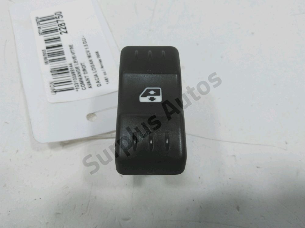 Commande lève-vitre avant droit