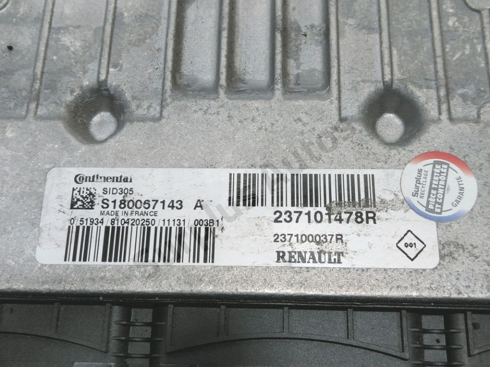 Calculateur moteur