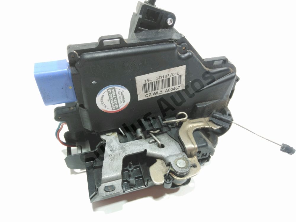 Serrure de porte avant gauche