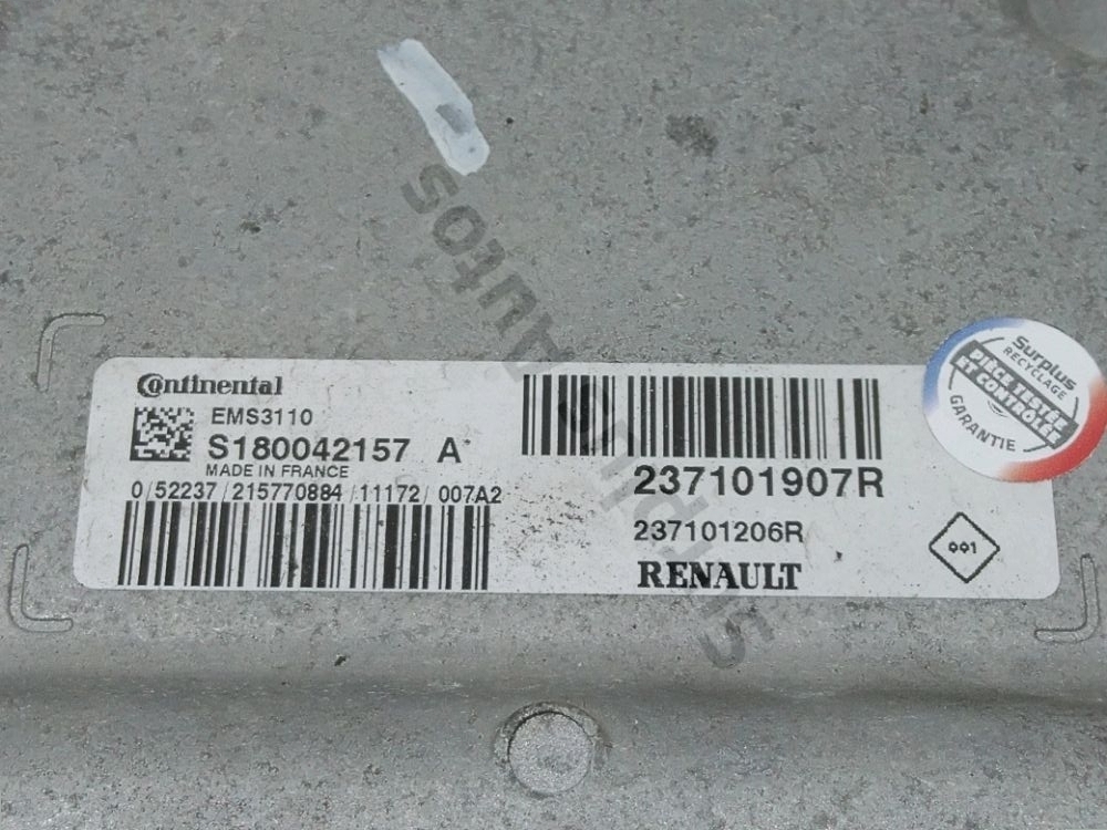 Calculateur moteur