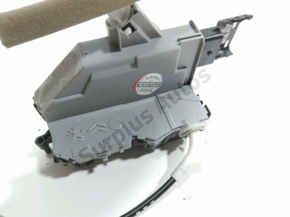 Serrure de porte coulissante droite