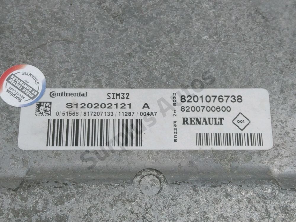 Calculateur moteur