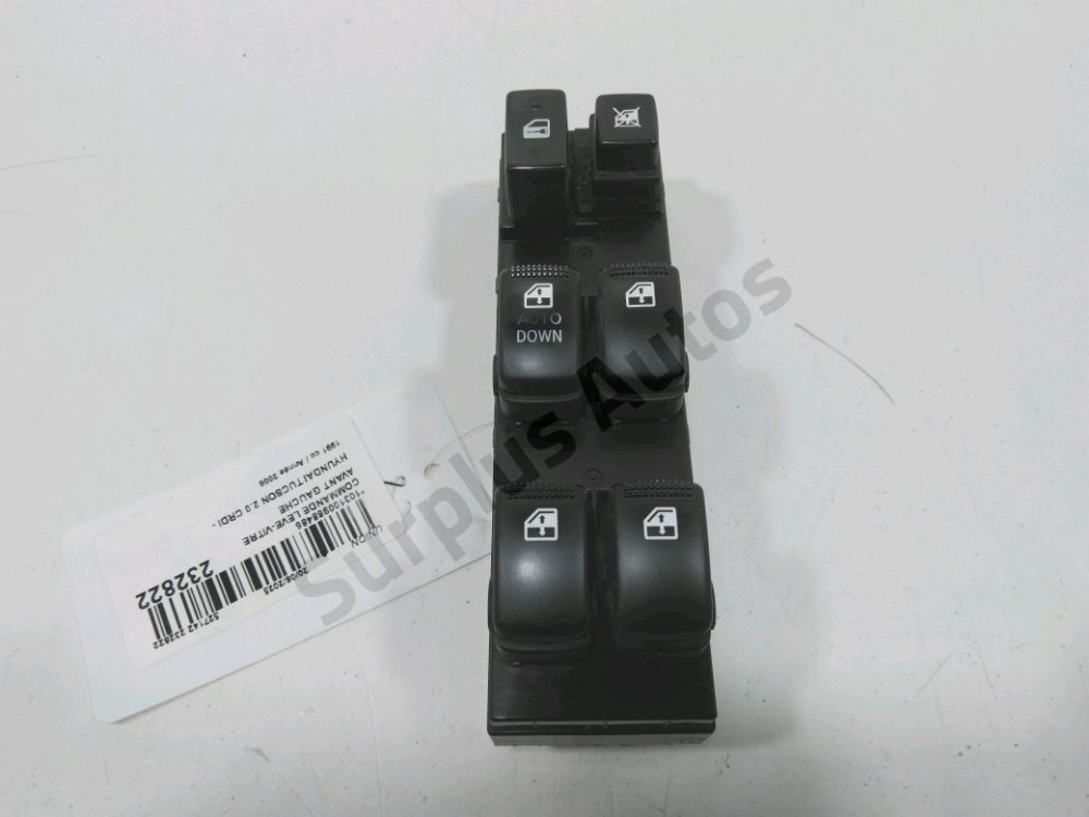 Commande lève-vitre avant gauche