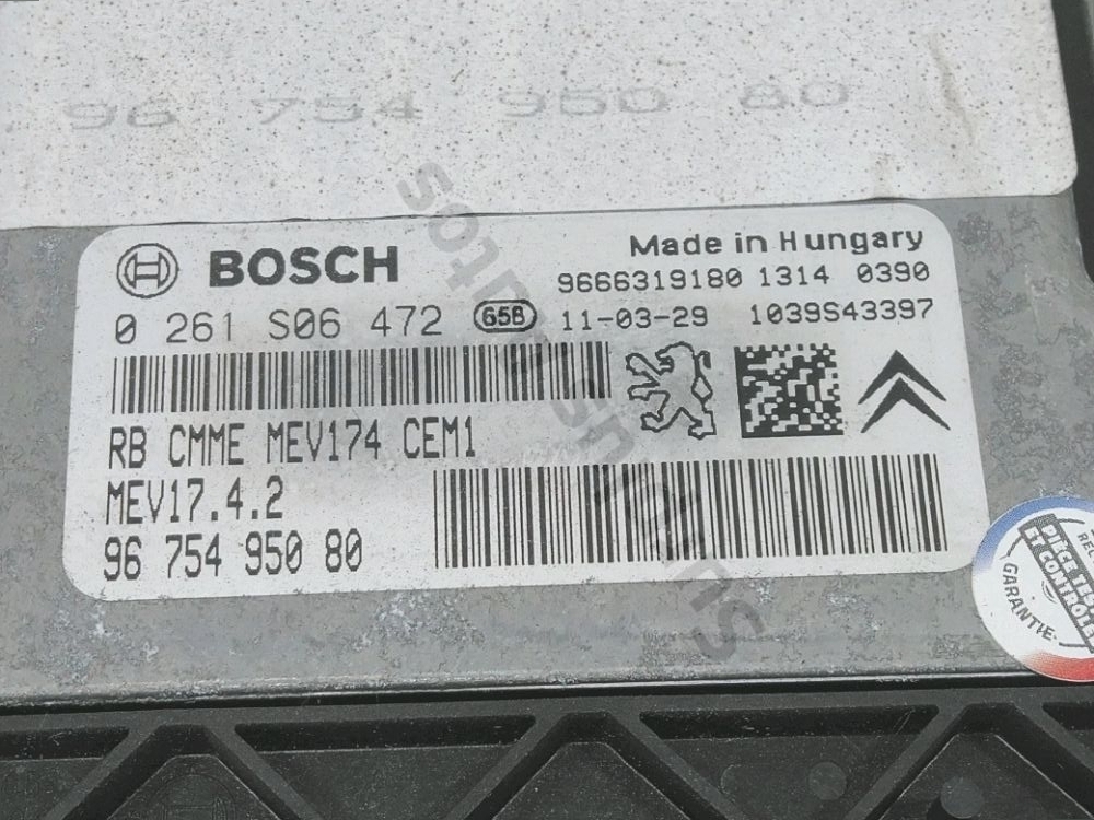 Calculateur moteur
