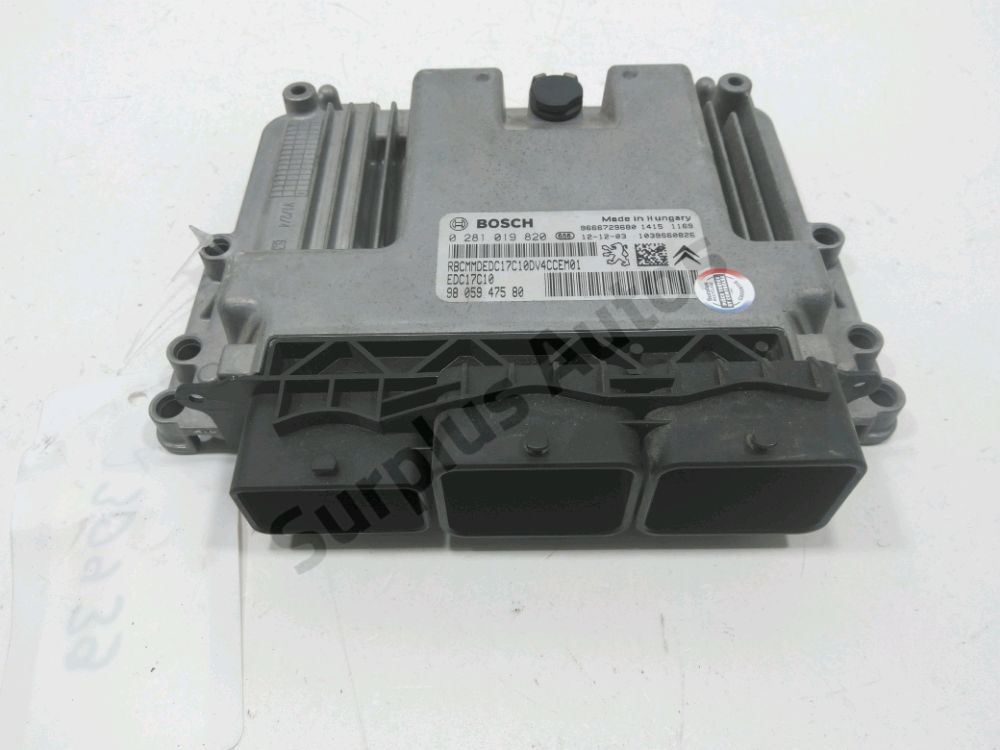 Calculateur moteur